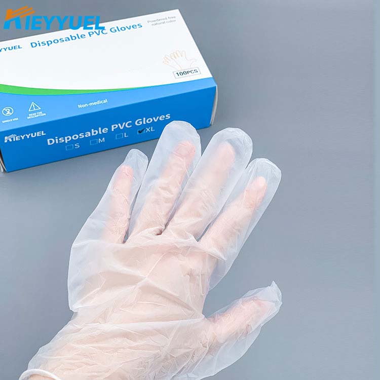 Tek kullanımlık PVC Eldivenler